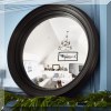 DM03. Round convex mirror. 38”w 